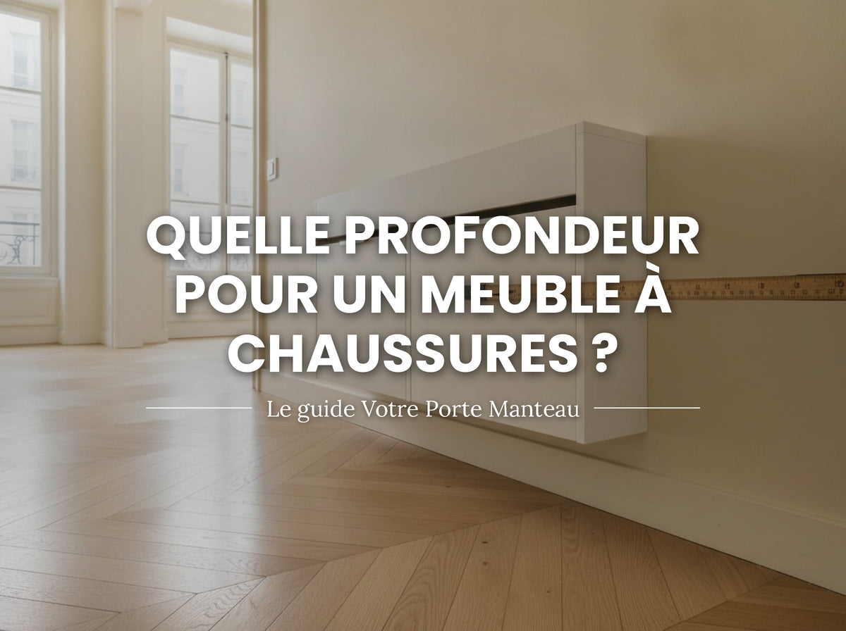 Quelle profondeur pour un meuble à chaussures ? Image