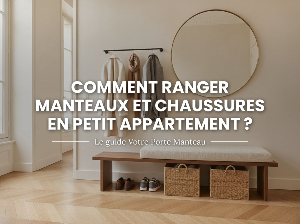 Comment ranger manteaux et chaussures en petit appartement ? Image