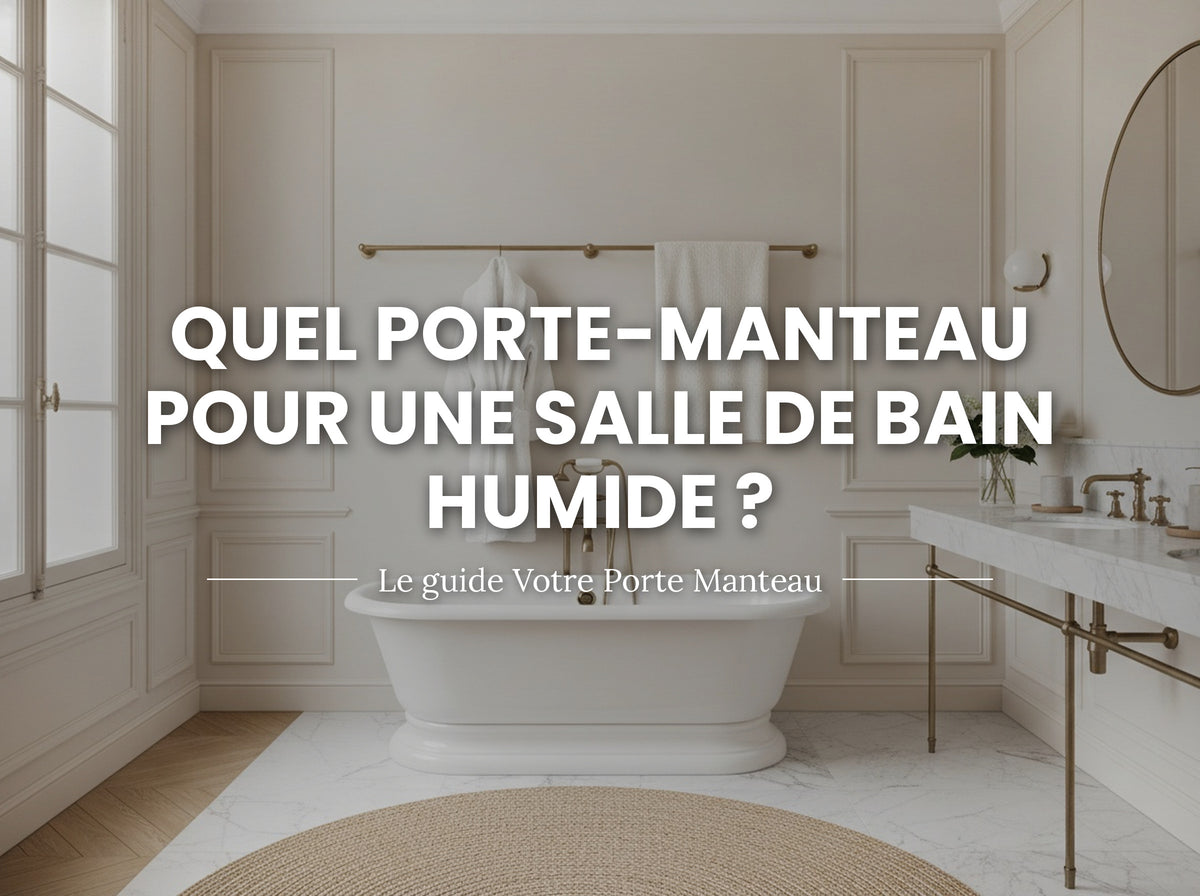 Quel porte-manteau pour une salle de bain humide ? Image