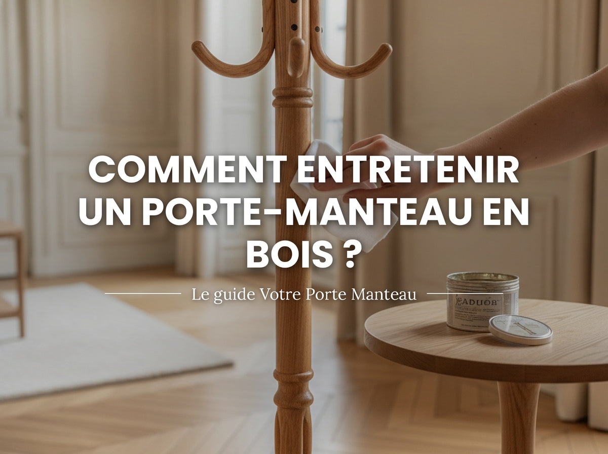 Comment entretenir un porte-manteau en bois ? Image