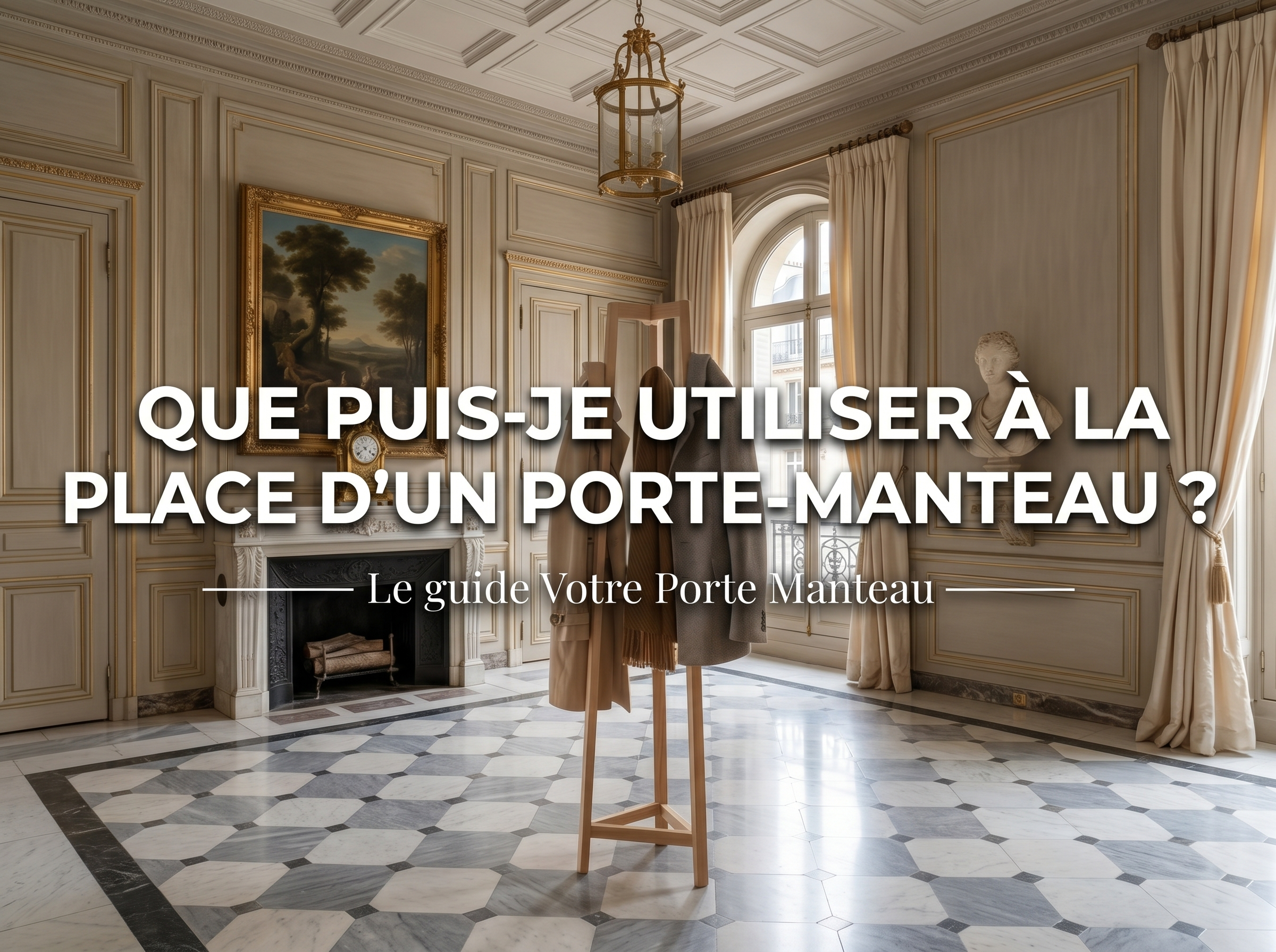 Que puis-je utiliser à la place d'un porte-manteau ? - Le guide Votre Porte Manteau Image