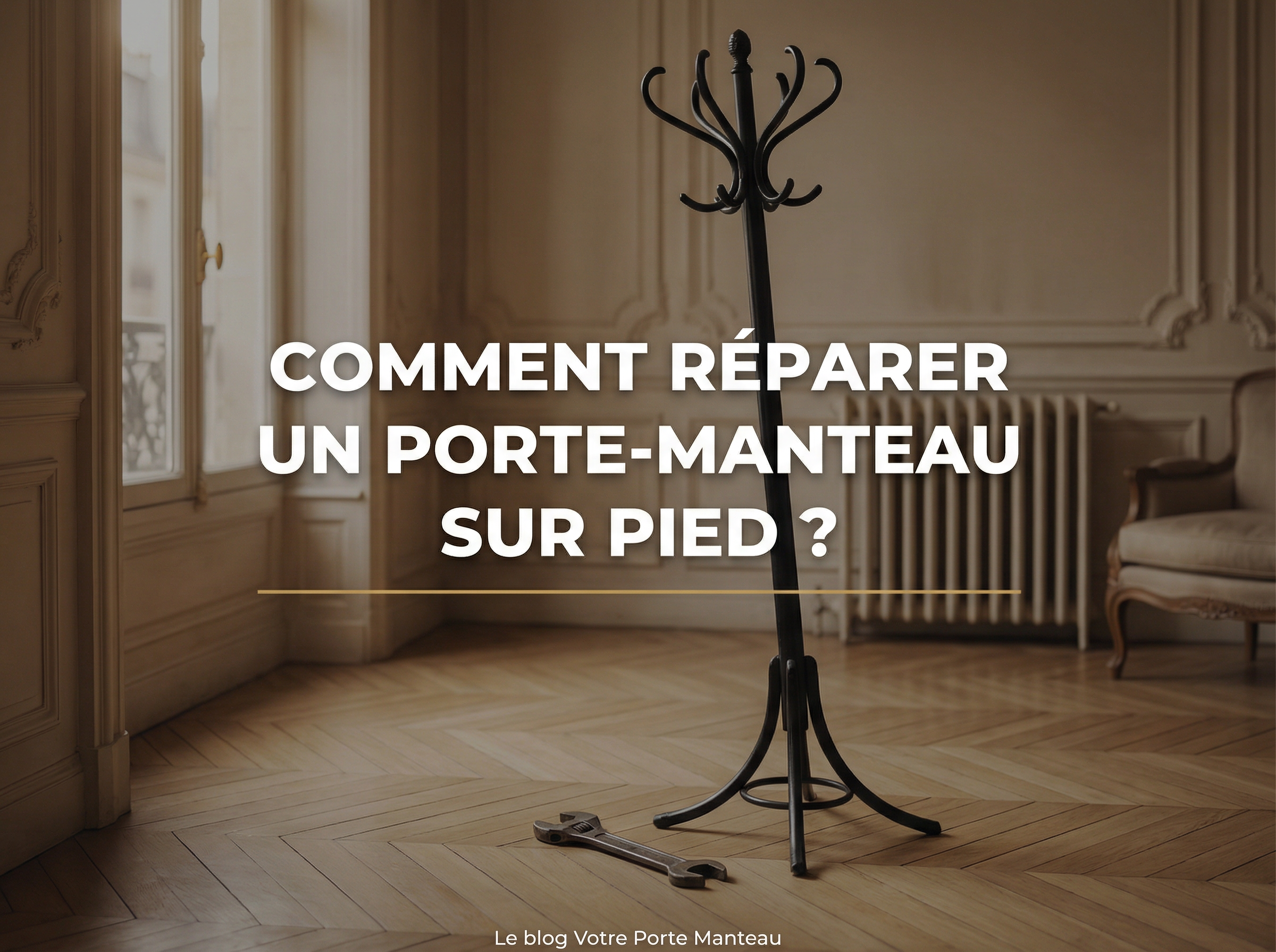 Comment réparer un porte manteau sur pied ? - Le guide Votre Porte Manteau Image