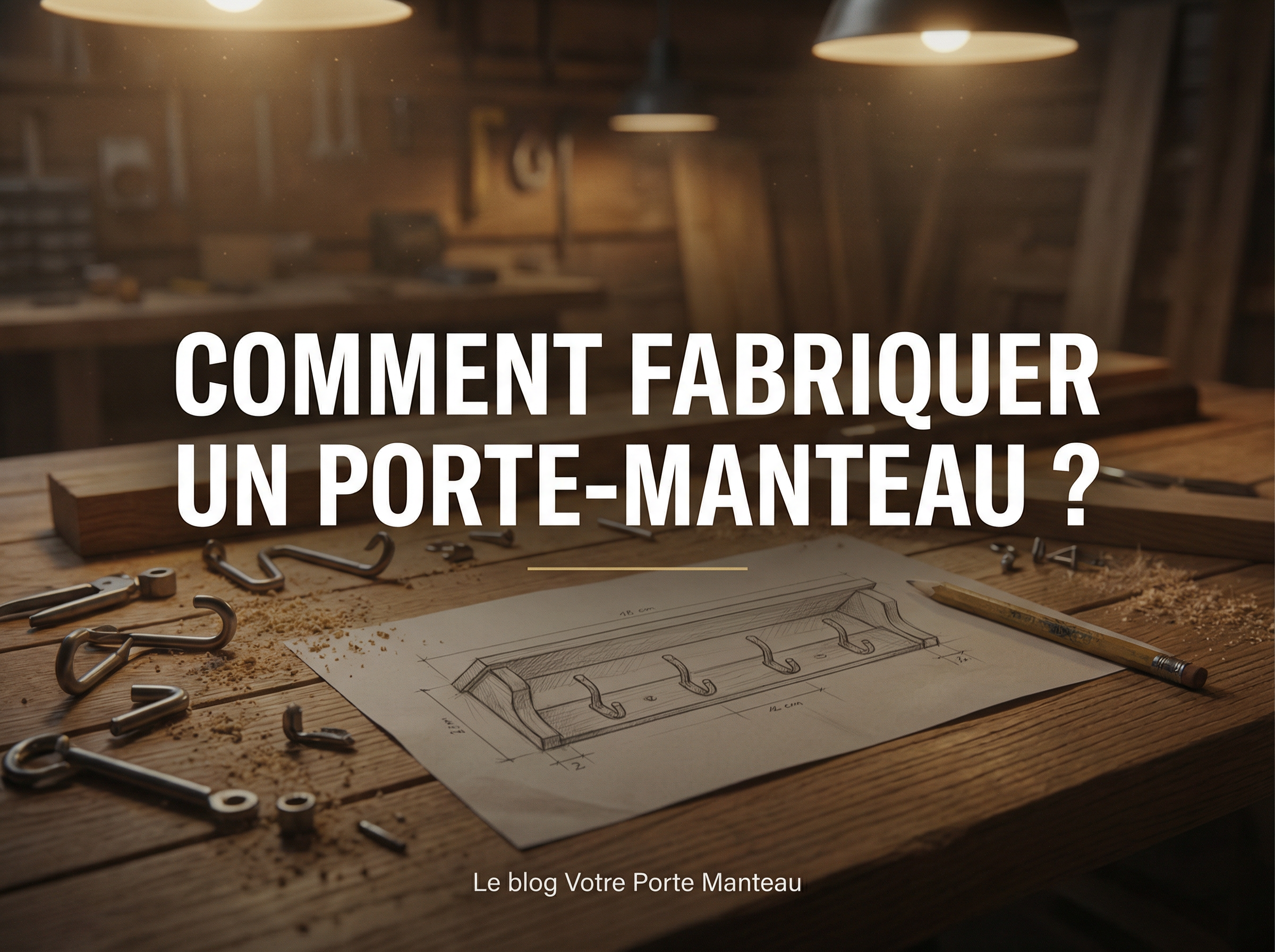 Comment fabriquer un porte manteau ? - Le guide Votre Porte Manteau Image