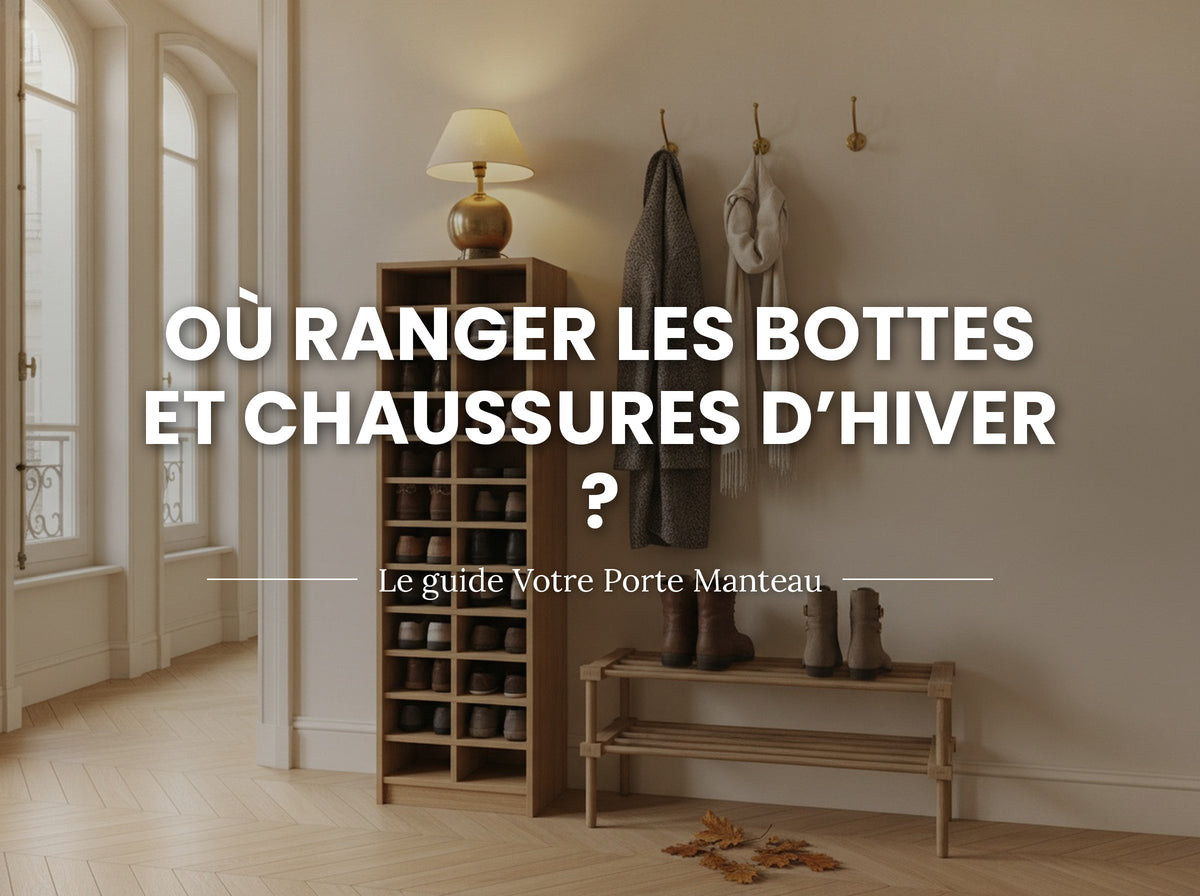 Où ranger les bottes et chaussures d'hiver ? Image