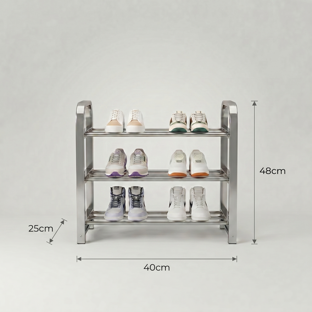 Meuble Rangement Chaussures 3 Niveaux
