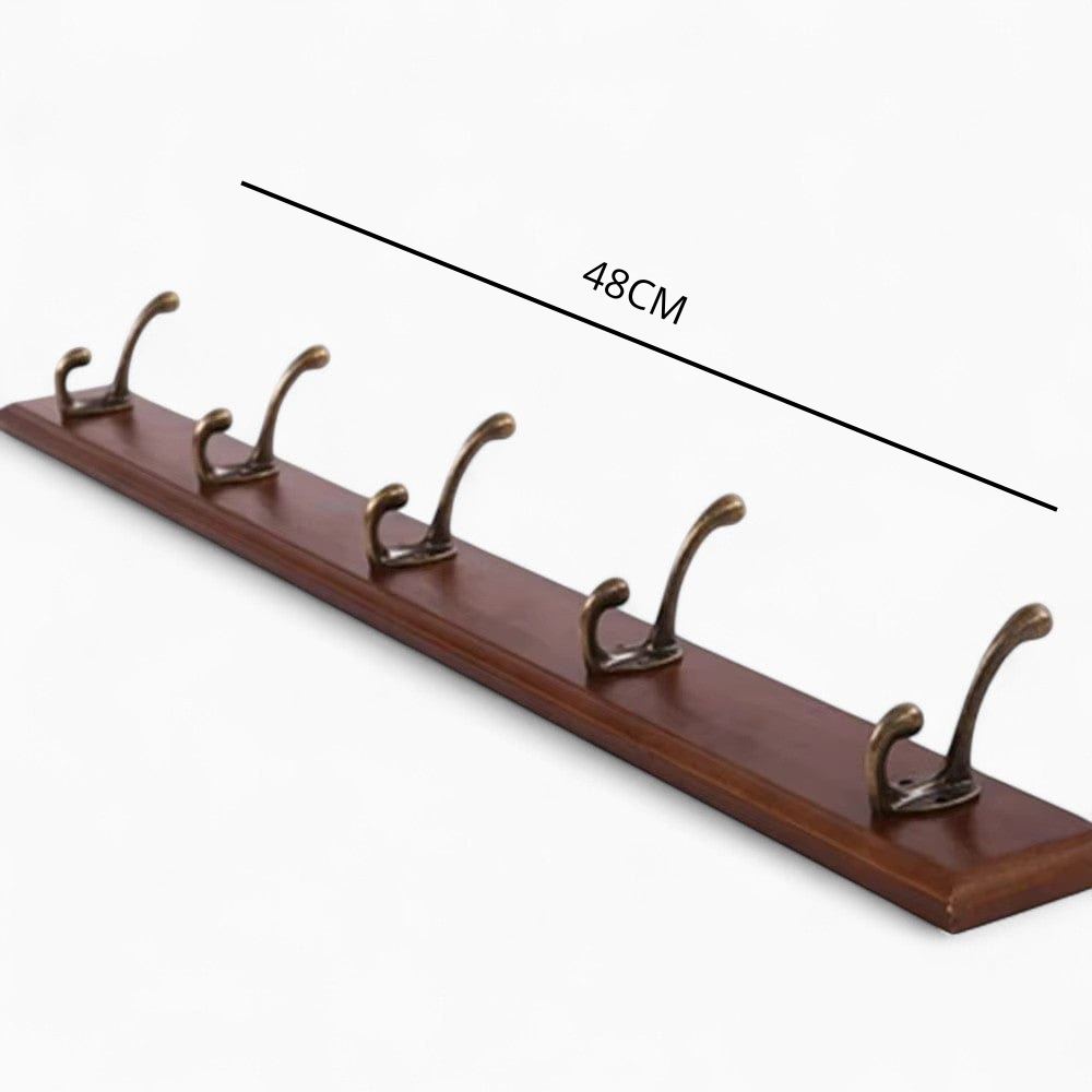 Porte Manteau entrée Ancien Grand Crochet bois