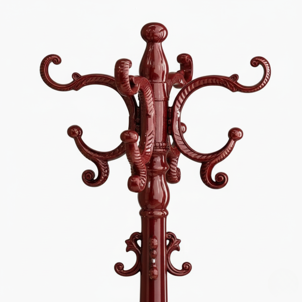 Porte Manteau Perroquet Rouge
