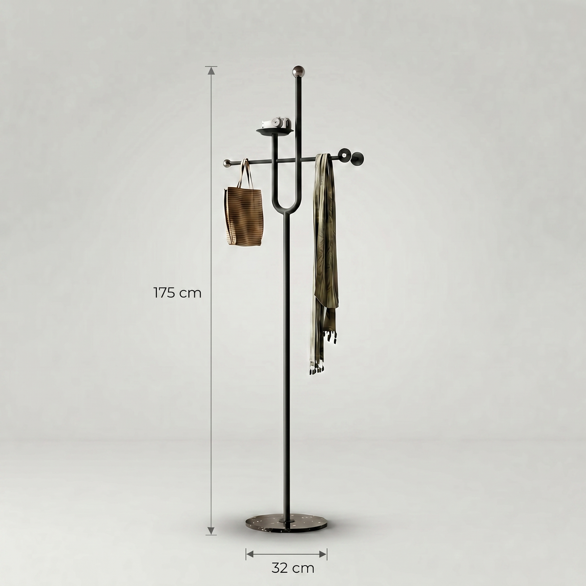 Porte Manteau sur Pied Métal