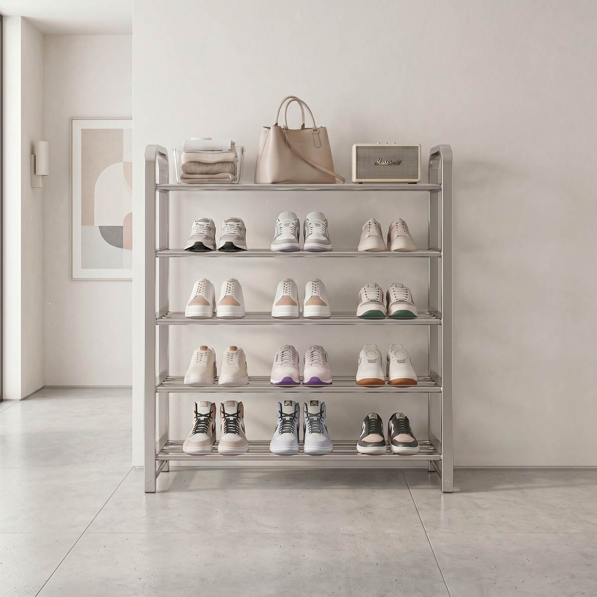 Meuble Rangement Chaussures Métal