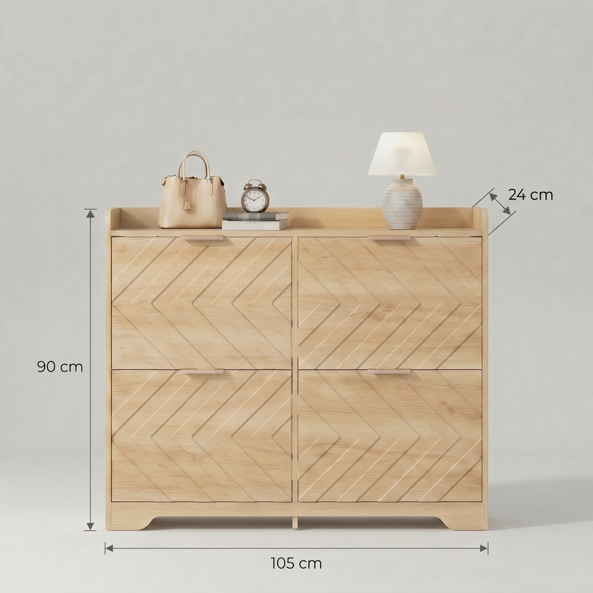 Meuble Chaussure Bois Grand Rangement