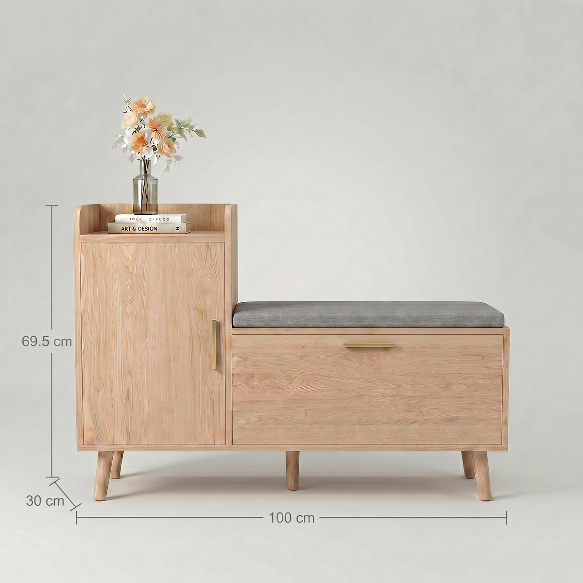 Meuble Chaussure avec Siège Banc