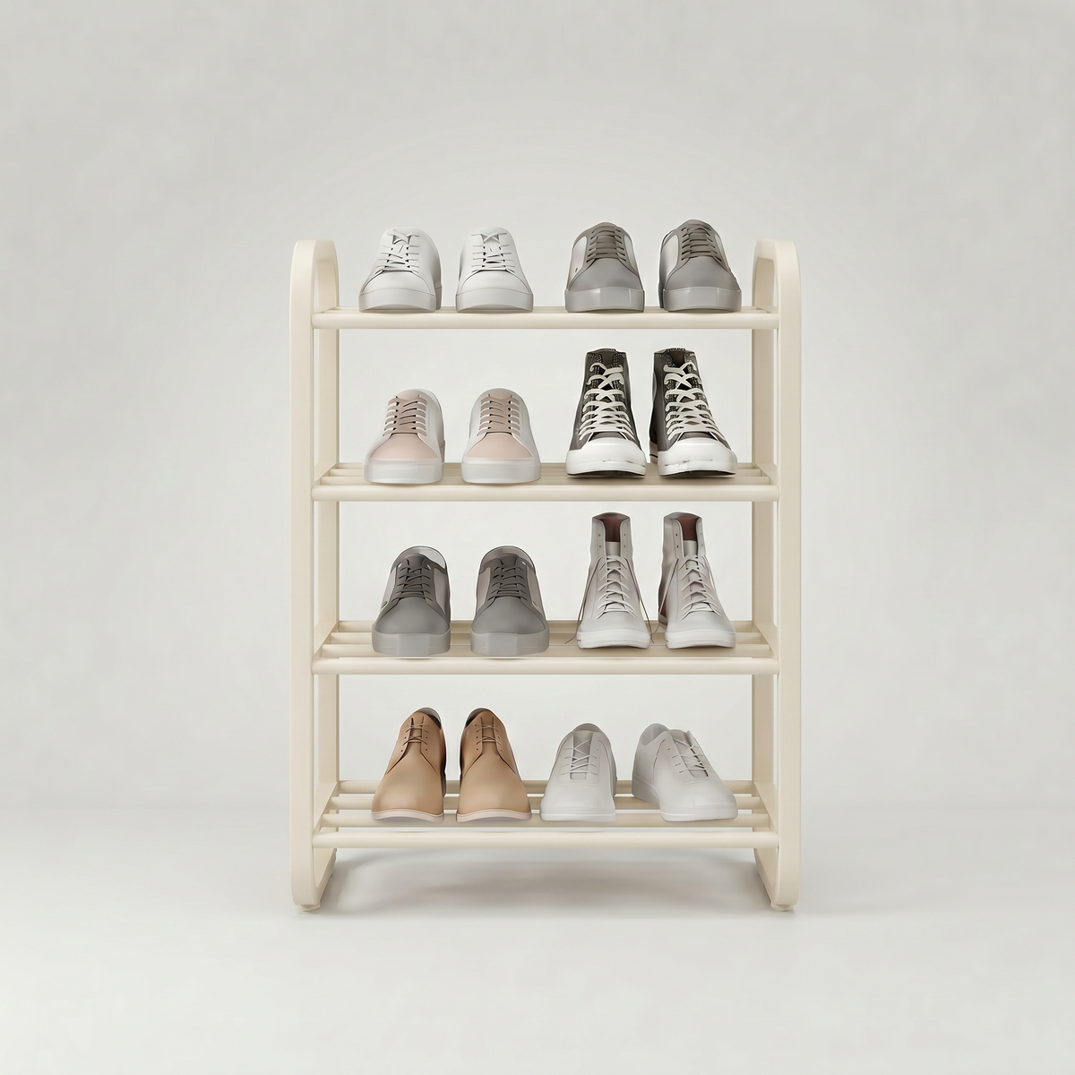 Meuble Chaussure Design Blanc