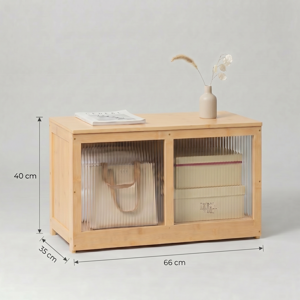 Meuble Chaussure Banc Bois Clair