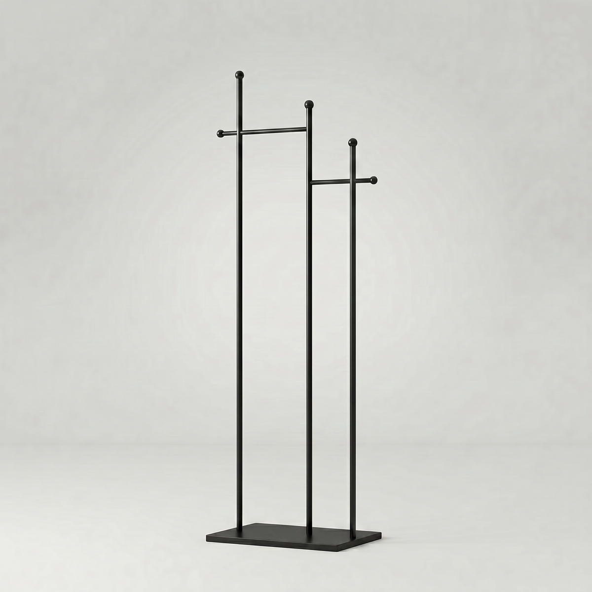 Porte Manteau sur Pied design noir
