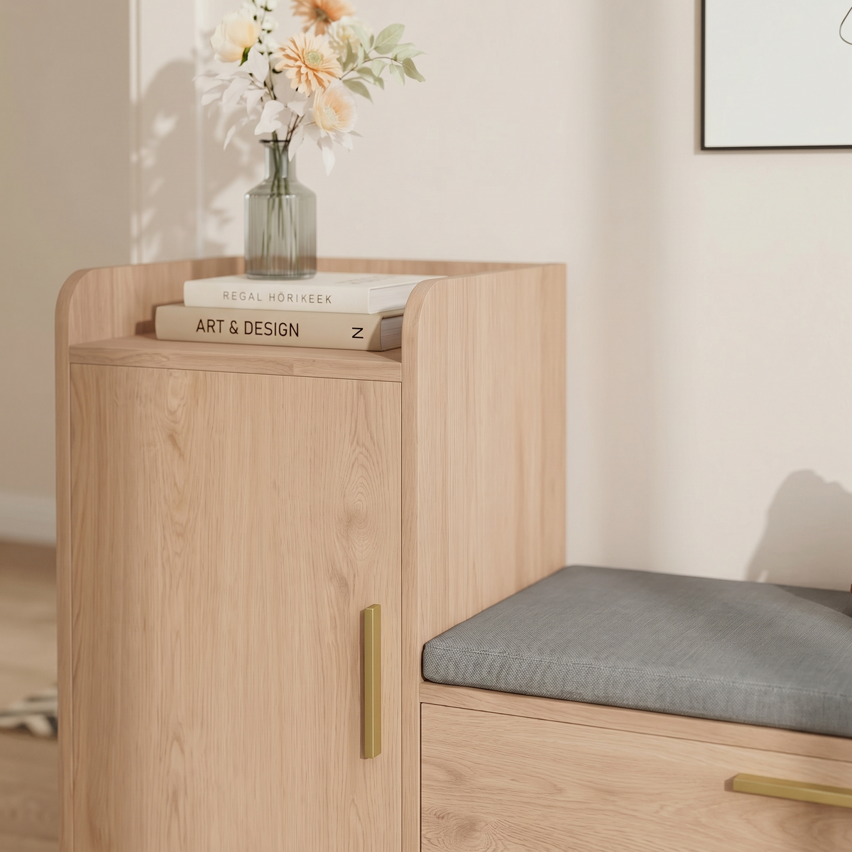 Meuble Chaussure avec Siège Banc