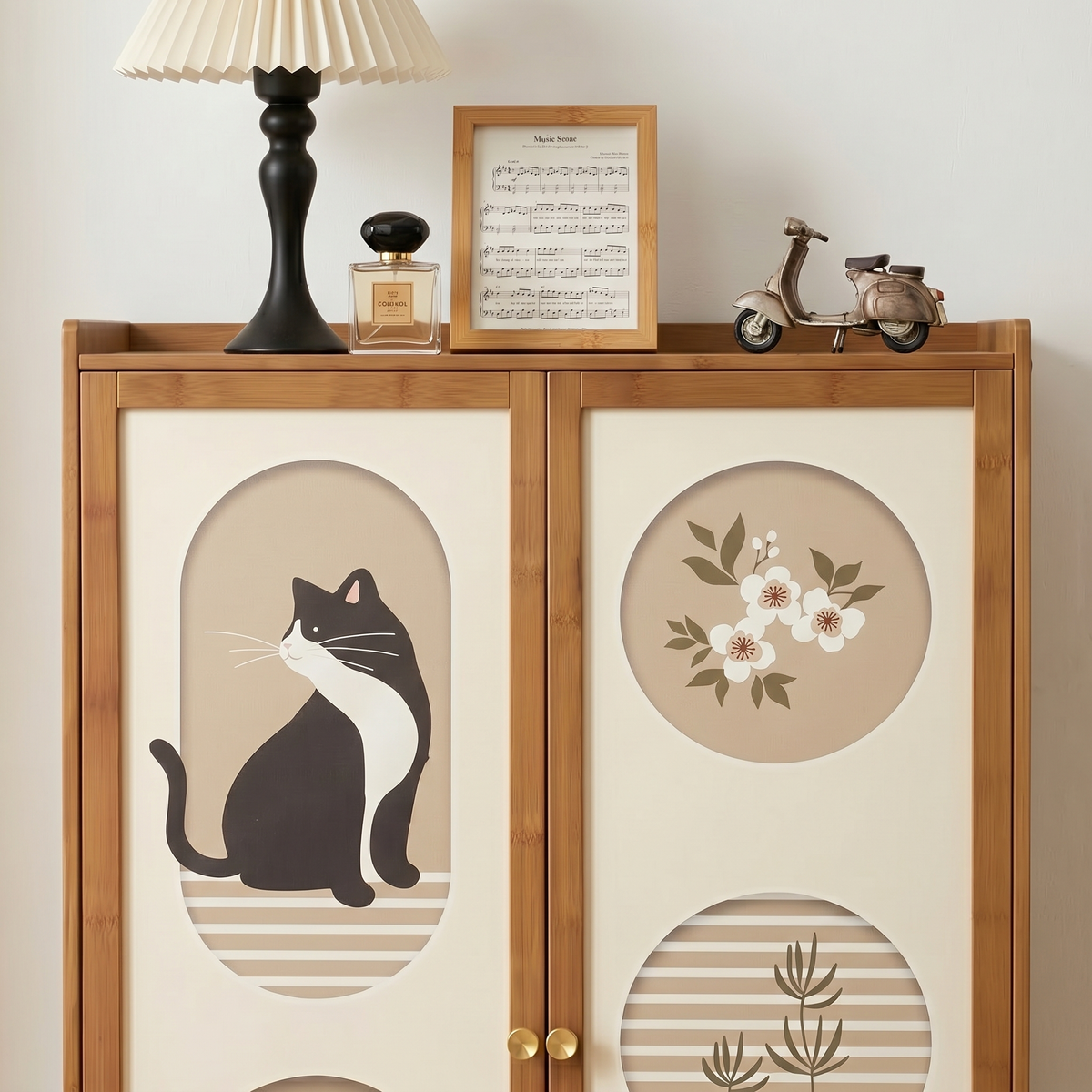 Meuble Rangement Chaussure Bambou