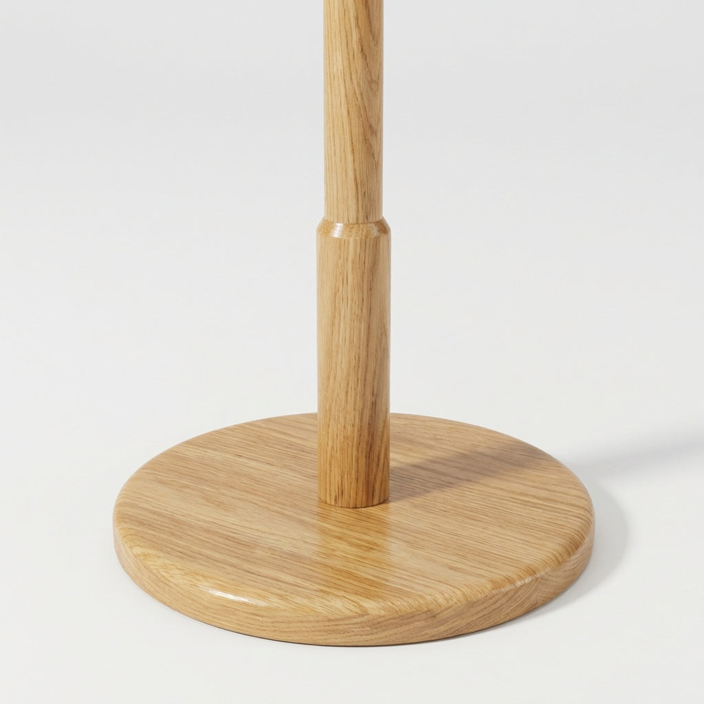 Porte Manteau sur Pied Arbre 8 Crochets bois claire