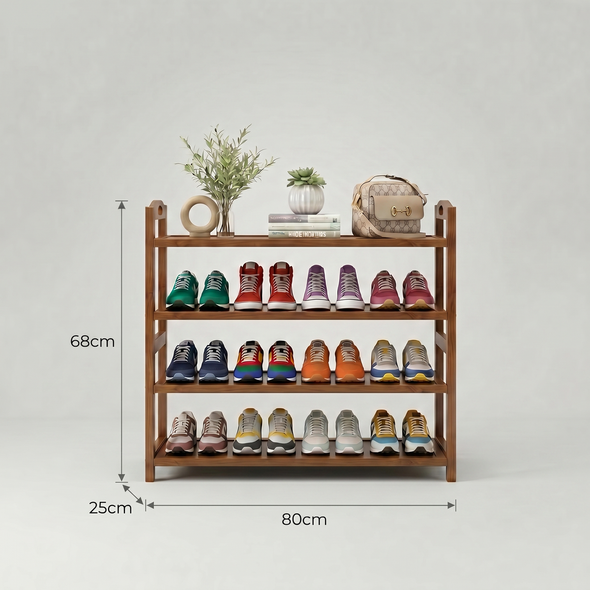 Meuble Rangement Chaussures Bois