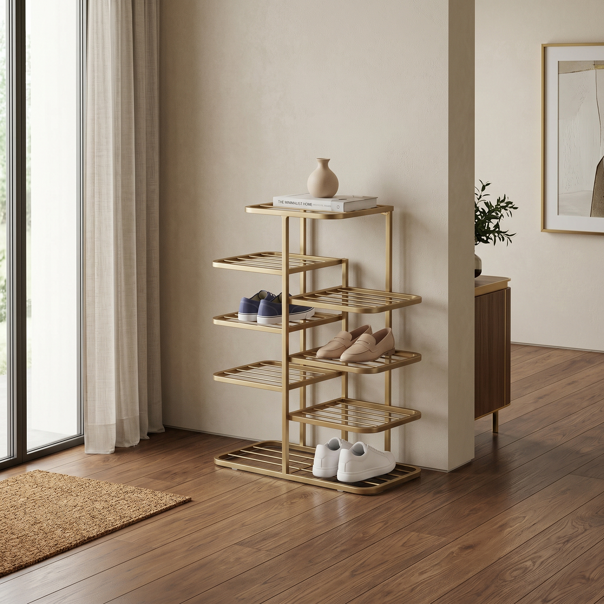 Meuble Chaussure Style Industriel