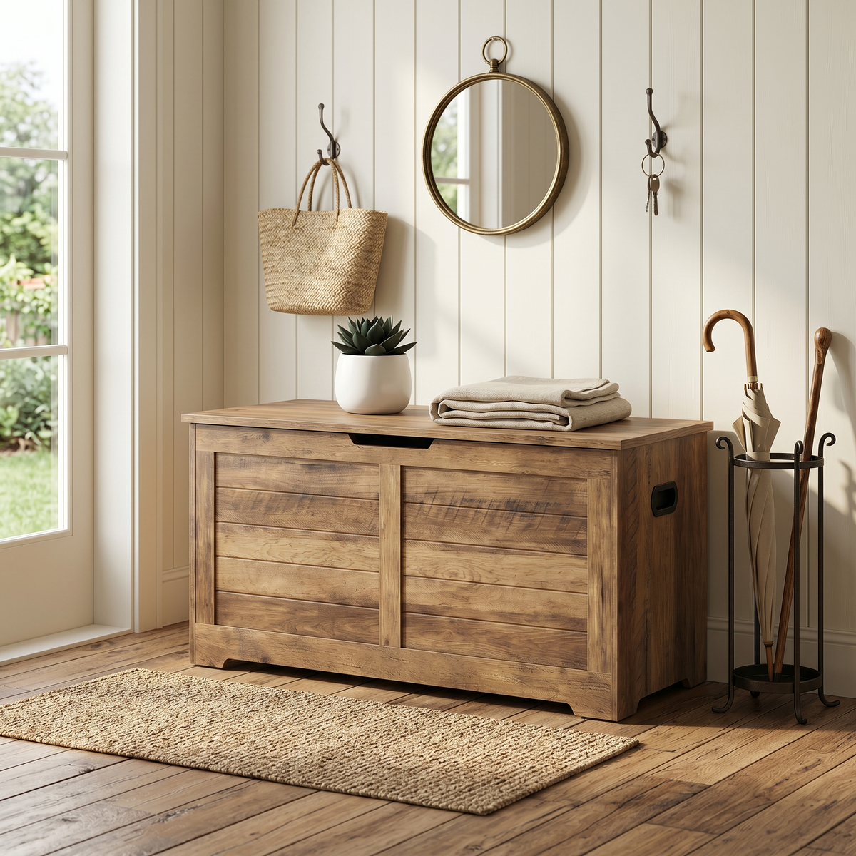 Meuble Chaussure Coffre Rangement
