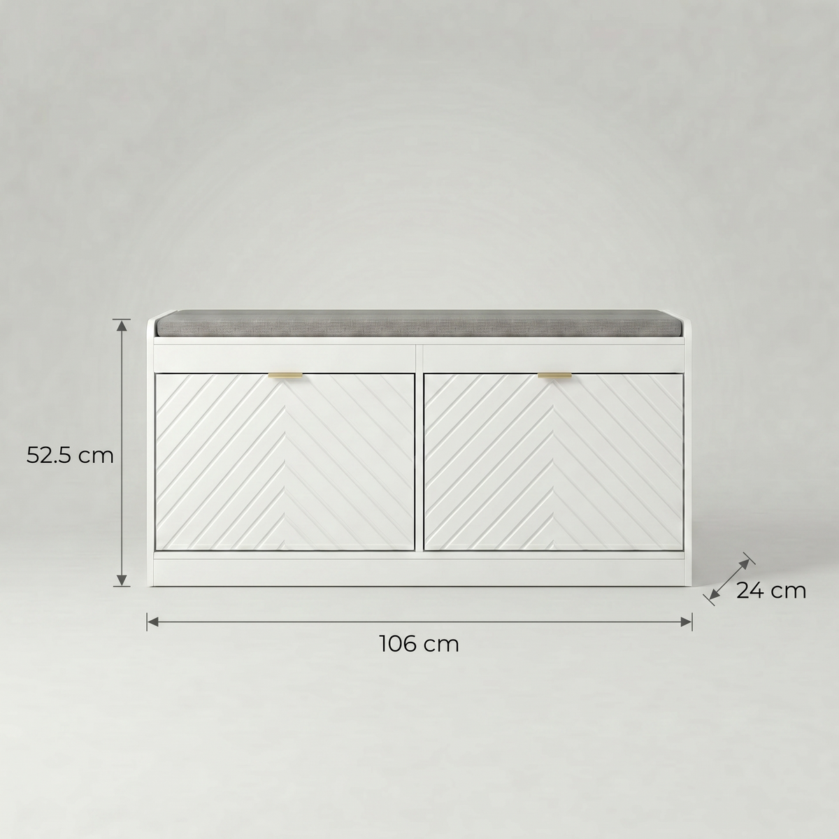 Meuble à Chaussure en Longueur Banquette Banc