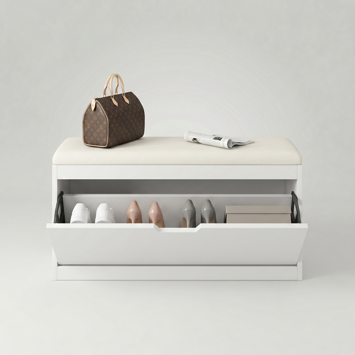 Meuble Chaussure Basculant avec Banc