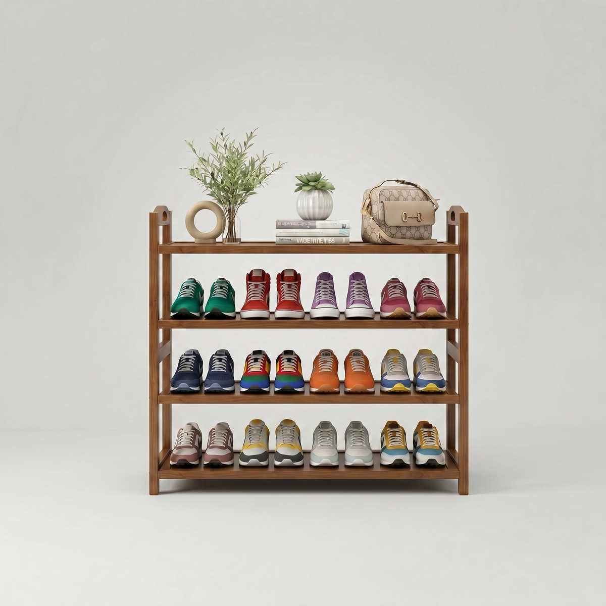 Meuble Rangement Chaussures Bois
