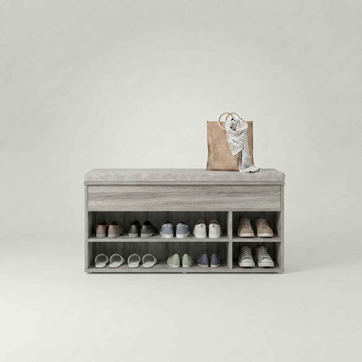 Meuble Chaussure Banc Bas Bois