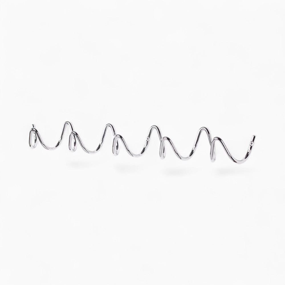 My Store Argent Porte Manteau design Vrille chrome