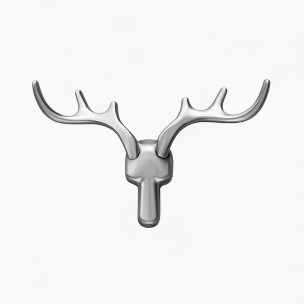 My Store Argent Porte Manteau Patere Cerf argent