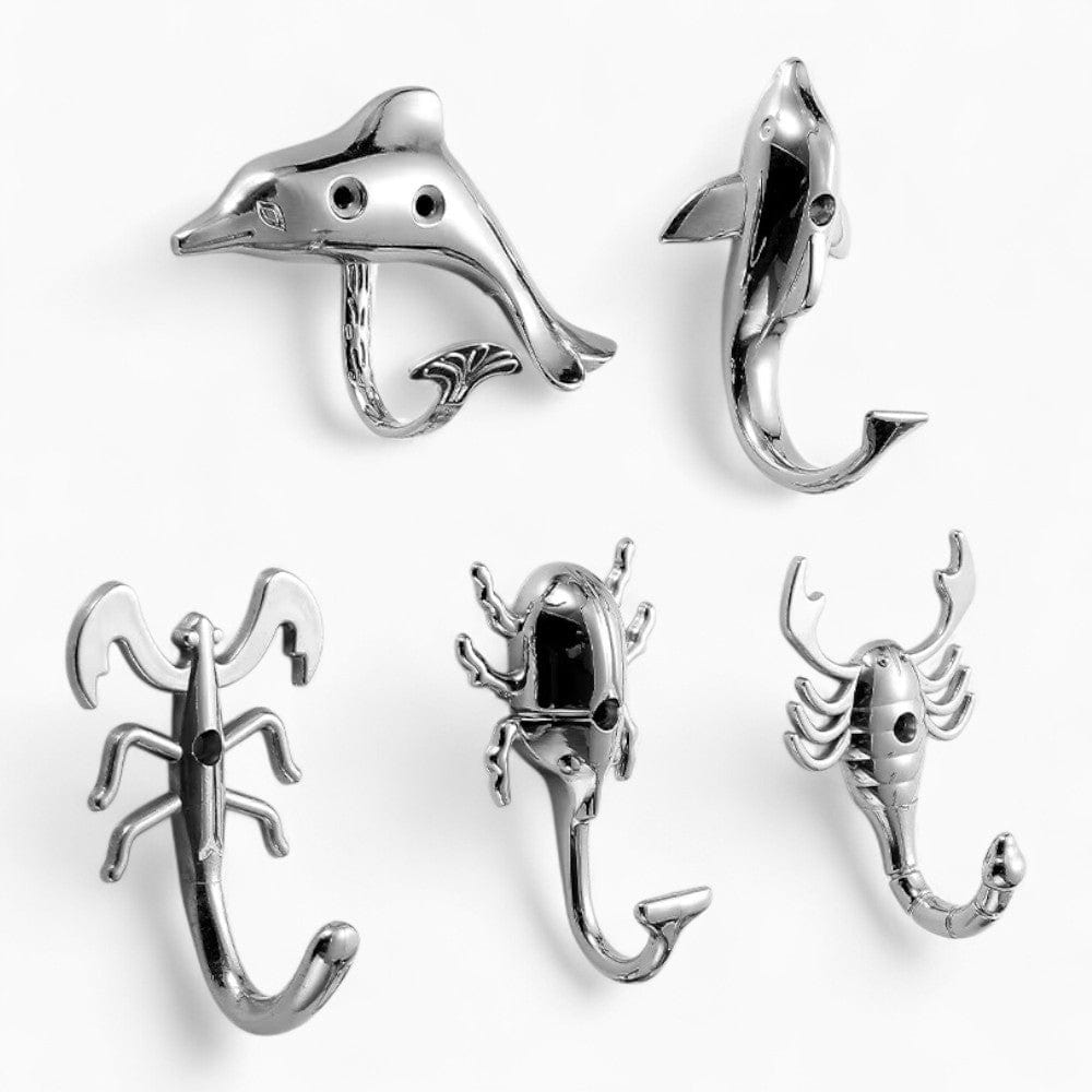 My Store Argent Porte Manteau Patere Coccinelle