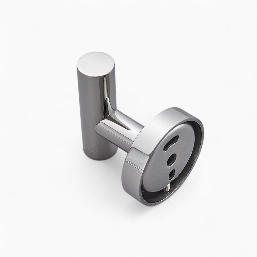 My Store Argent Porte Manteau salle de bain Crochet tuyau métal