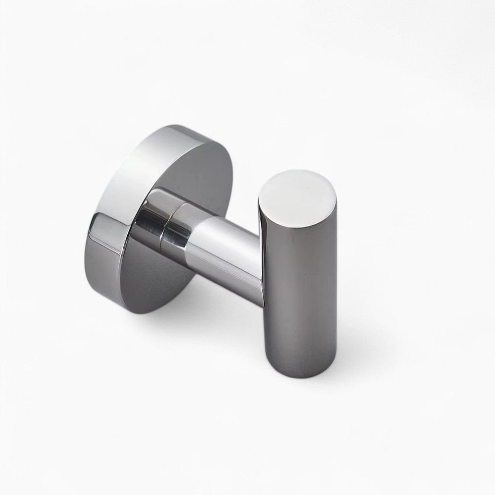 My Store Argent Porte Manteau salle de bain Crochet tuyau métal