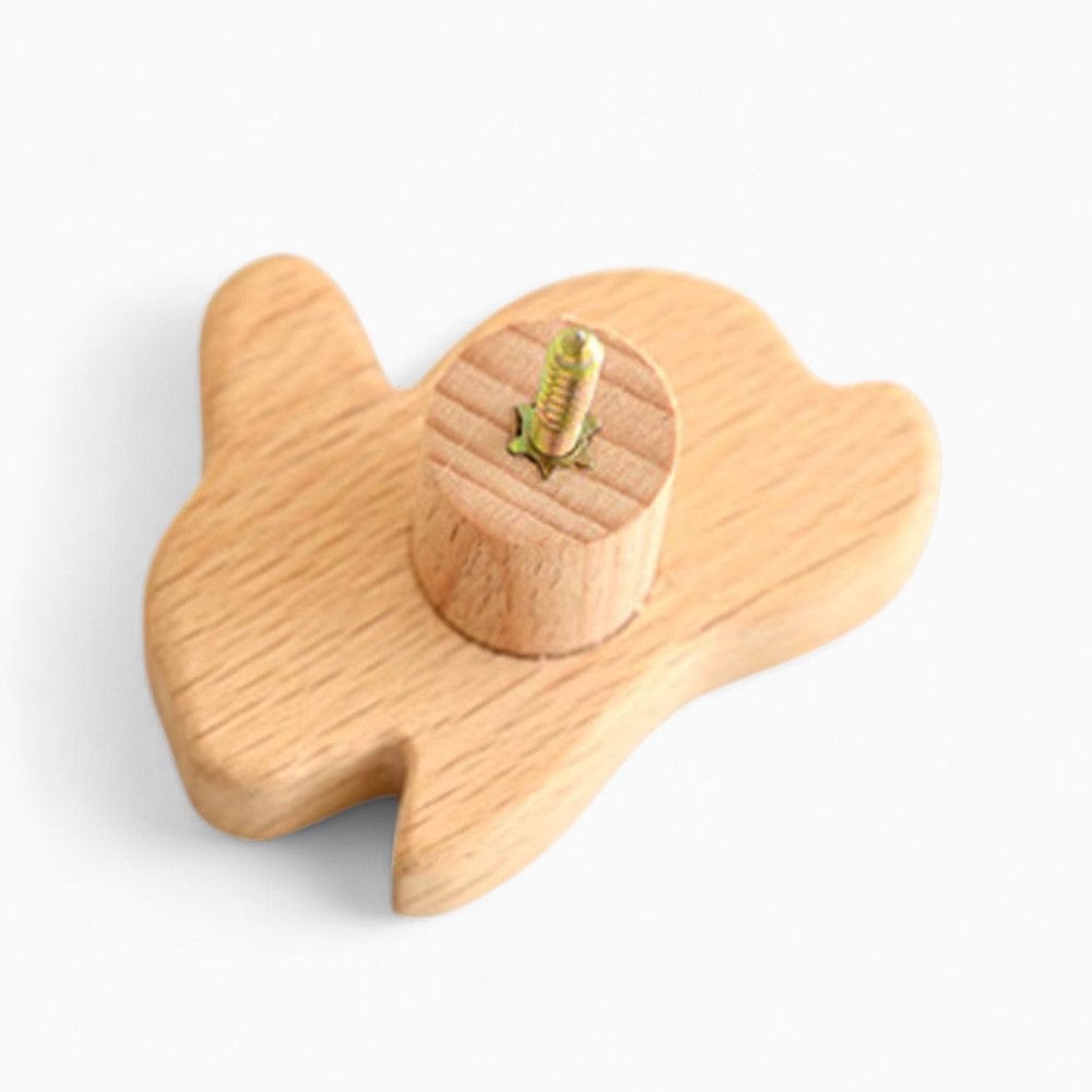 My Store Beige Porte Manteau Patere Lapin