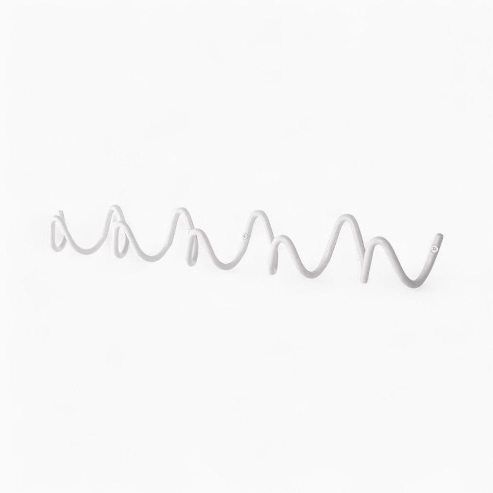 My Store Blanc Porte Manteau design Vrille blanc