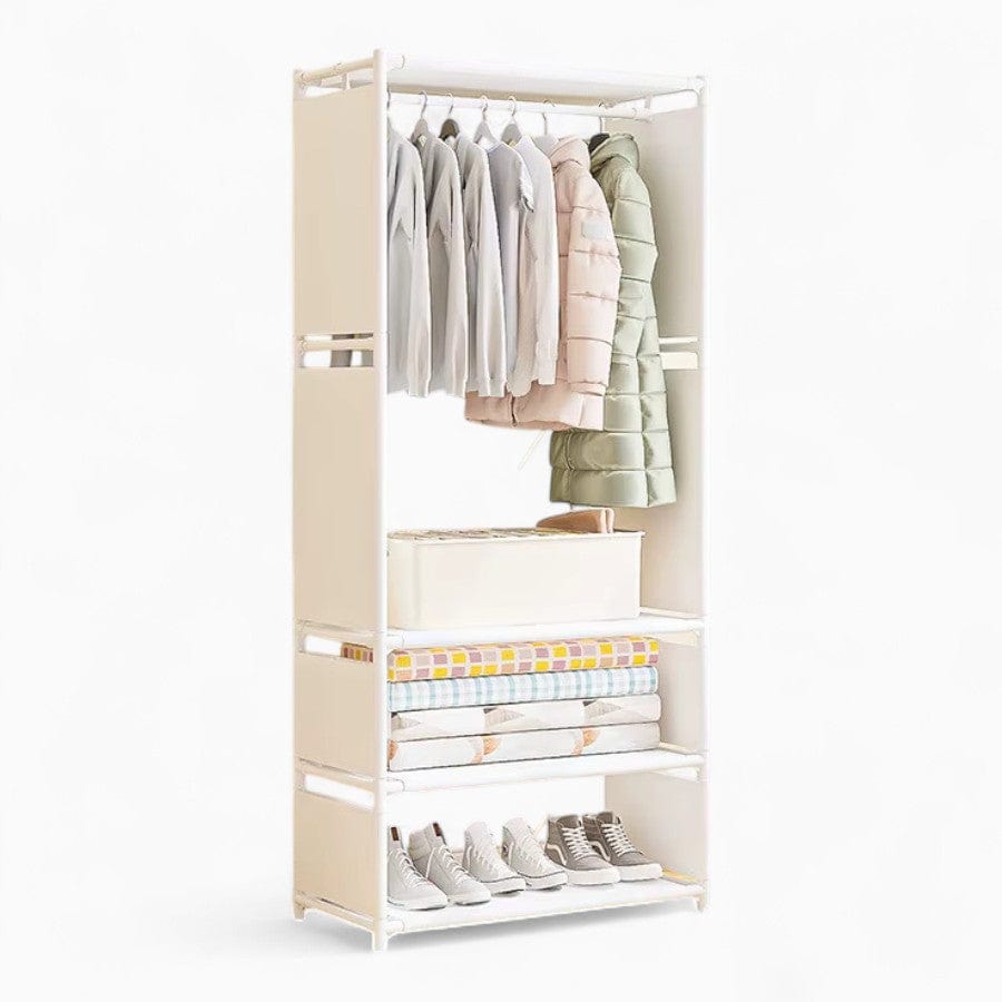 My Store Blanc Porte Manteau Meuble Chaussure Simple Etagere Fermé blanc