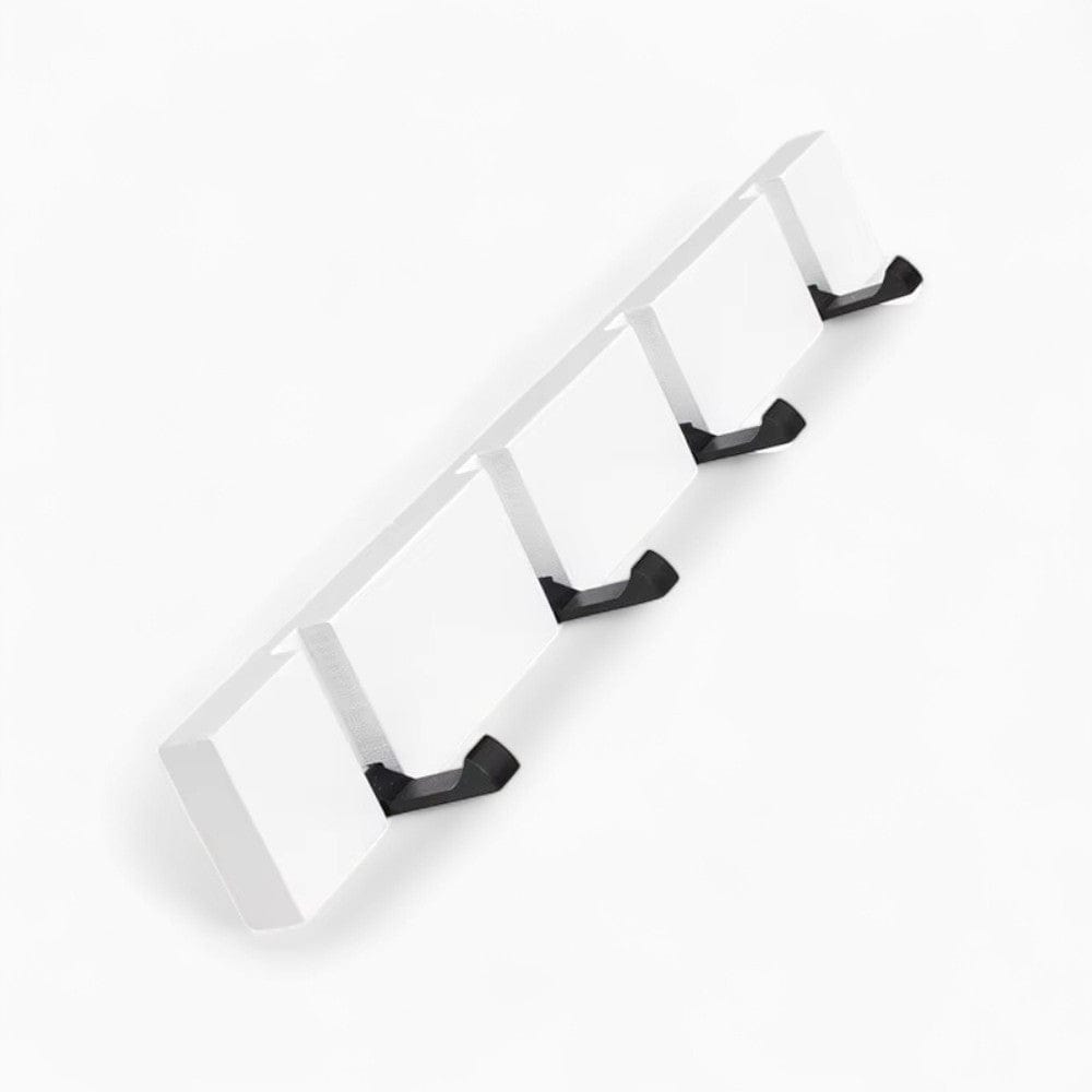 My Store Blanc Porte Manteau Mural Petit Crochet Ouvrant bois blanc