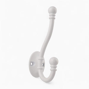 Porte Manteau Patere Crochet ancien blanc — Votre Porte Manteau