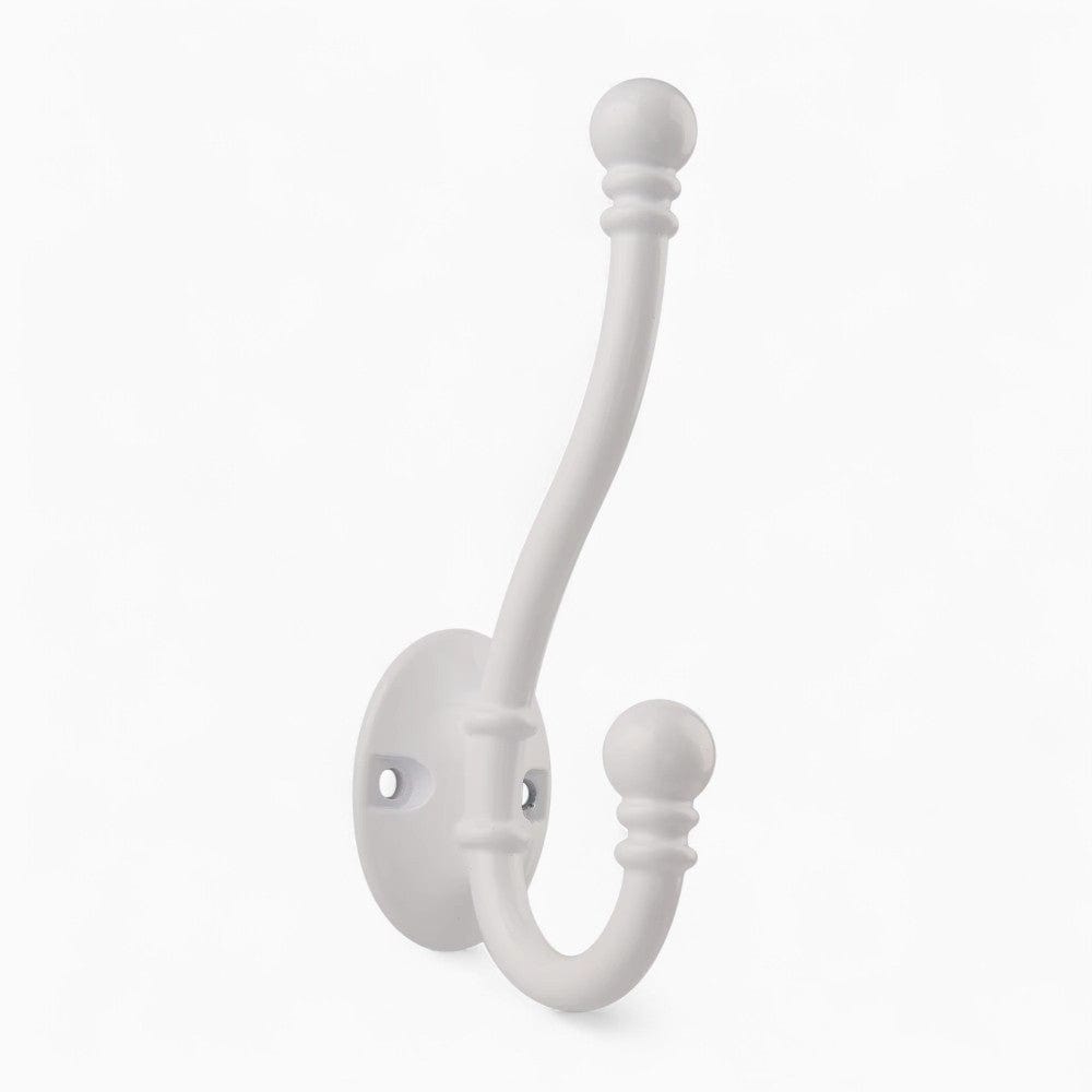 My Store Blanc Porte Manteau Patere Crochet ancien blanc