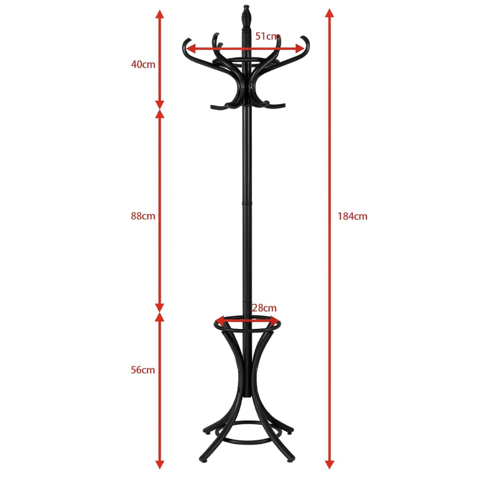 My Store Blanc Porte Manteau Perroquet Blanc