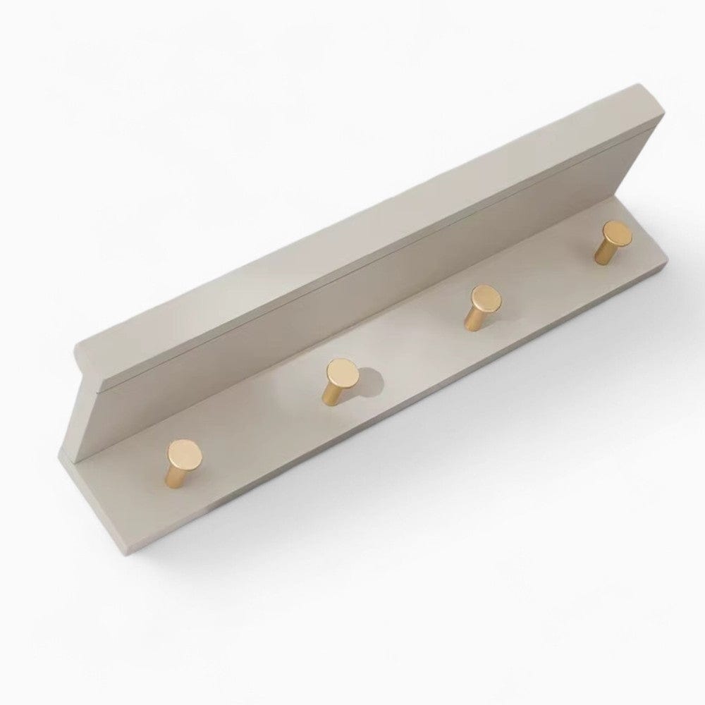 My Store Gris Porte Manteau Mural Petit Crochet bois gris