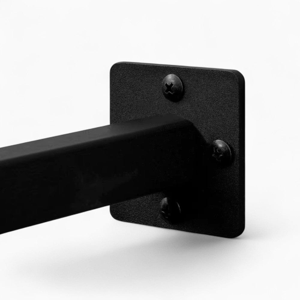 My Store Noir Barre Porte Manteau Mural