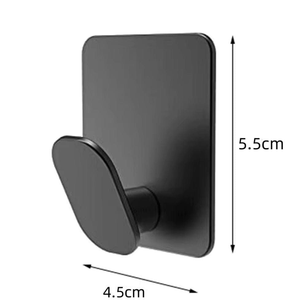 My Store Noir Crochet Porte Manteau salle de bain Noir