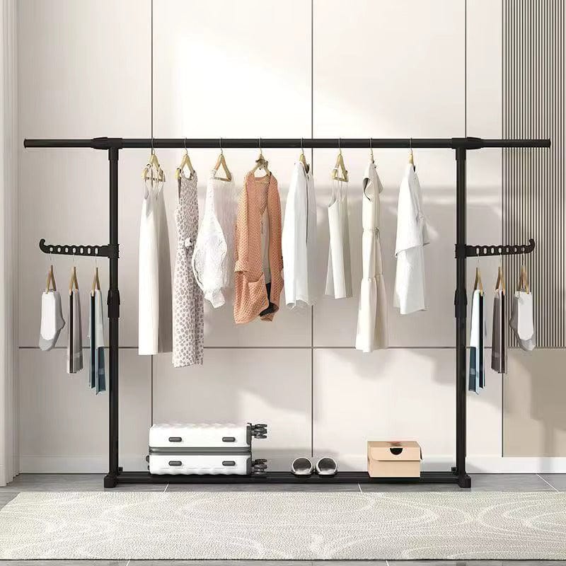 My Store Noir Porte Manteau Meuble Chaussure Grande Barre Dressing noir