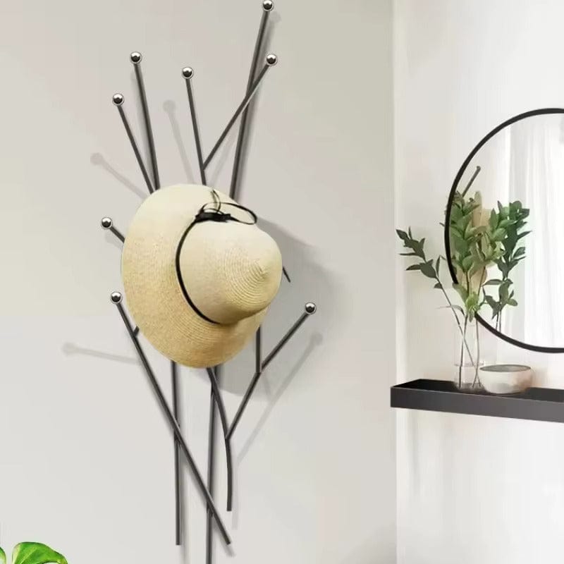 My Store Noir Porte Manteau Mural - Branches noir