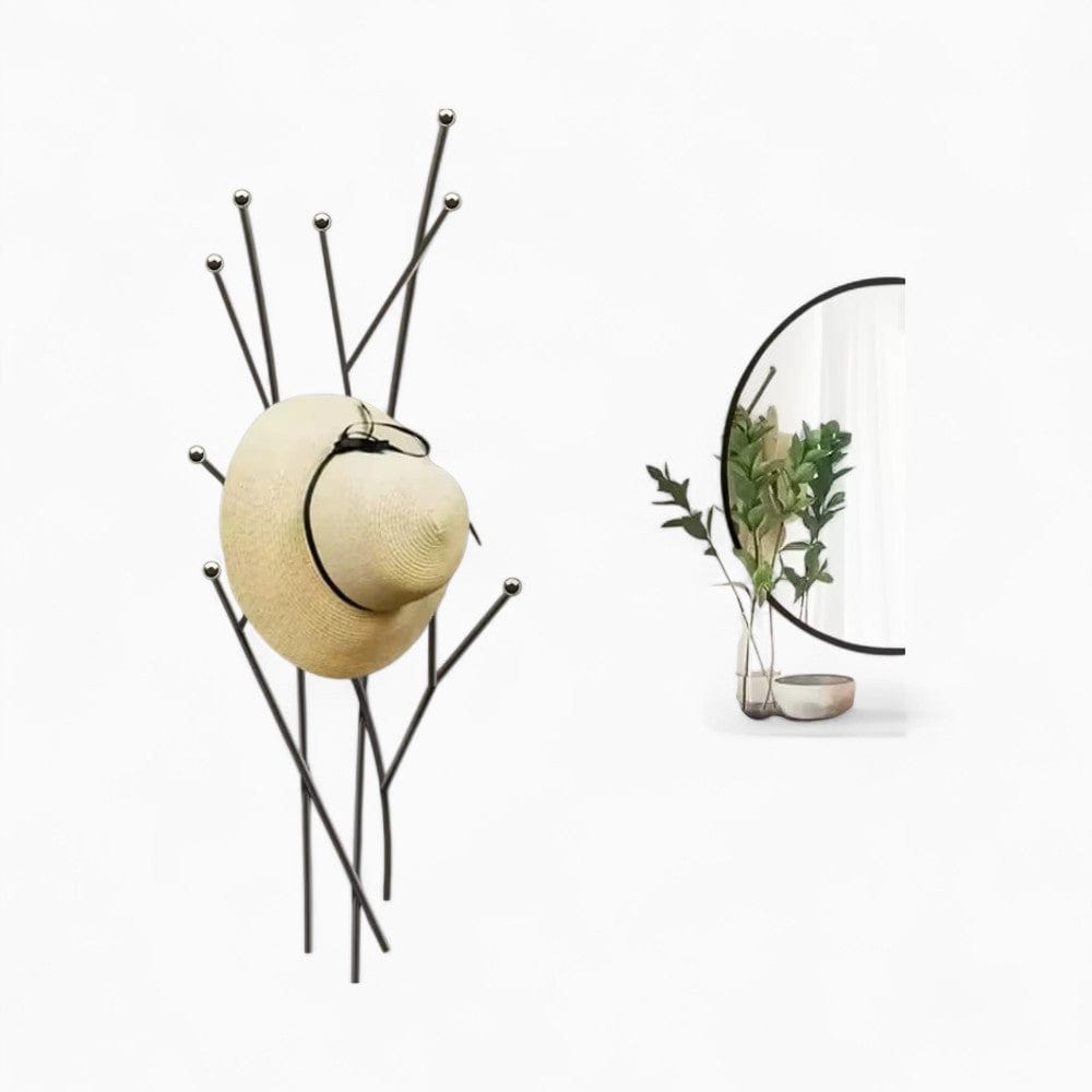 My Store Noir Porte Manteau Mural - Branches noir