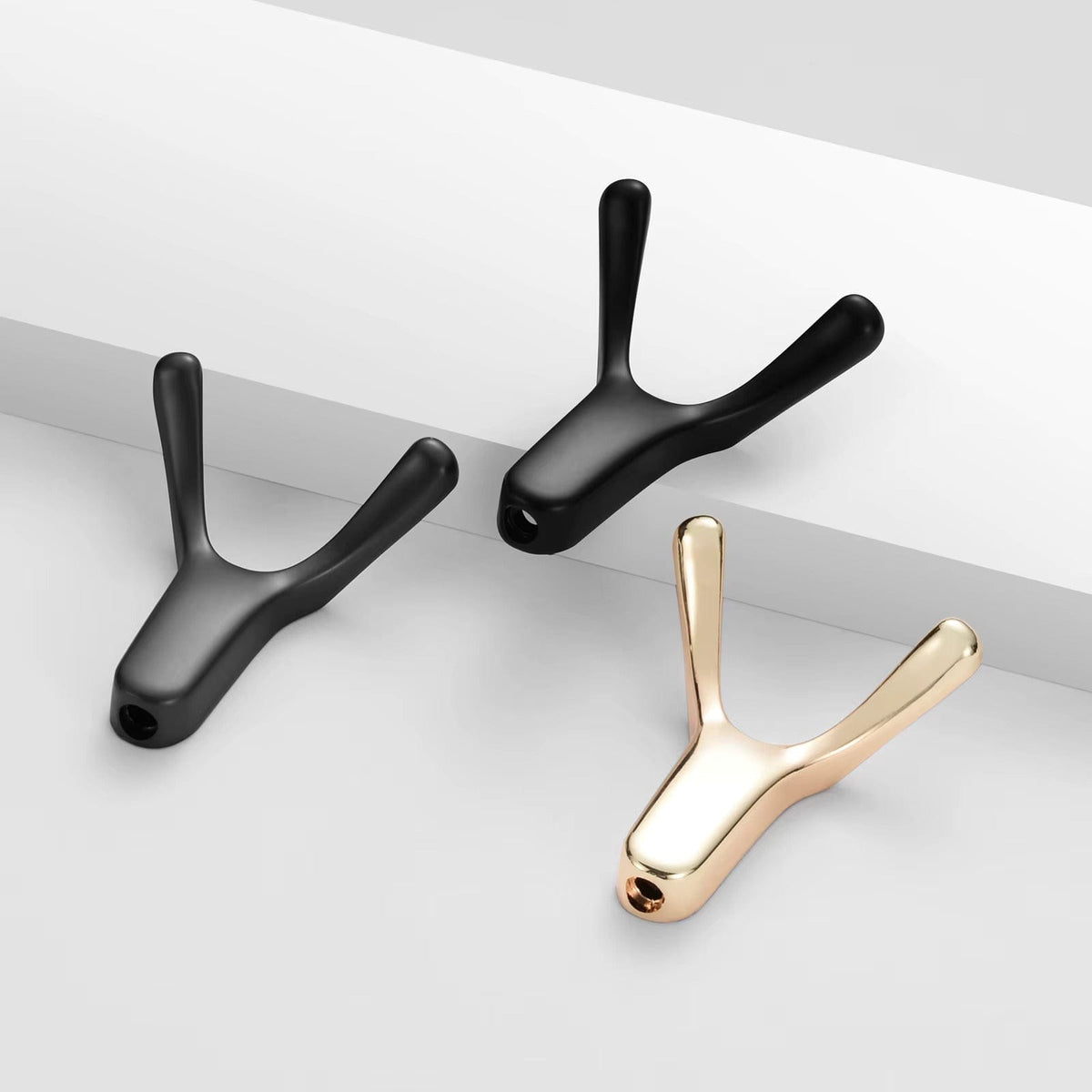 My Store Noir Porte Manteau Patere Antenne noir