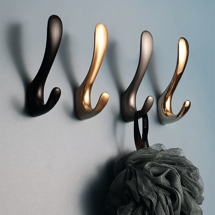 My Store Noir Porte Manteau Patere - Crochet noir