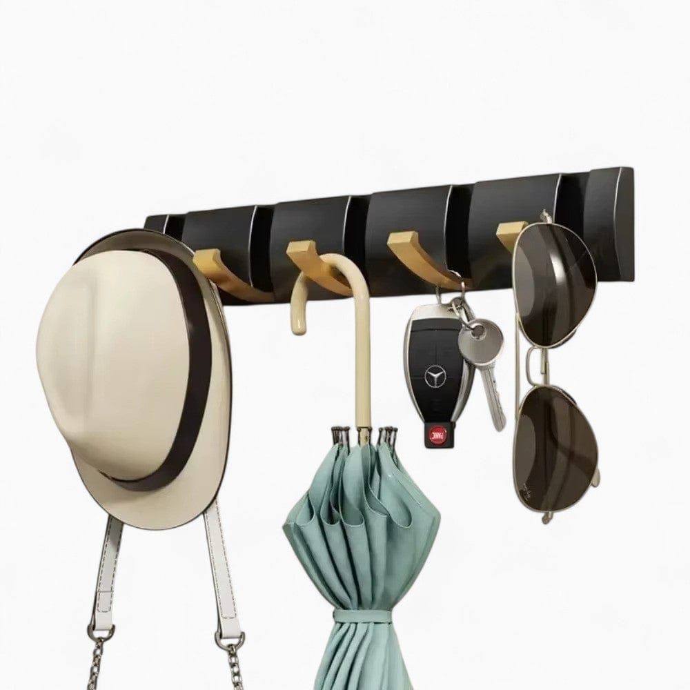 My Store Noir Porte Manteau salle de bain Modern noir