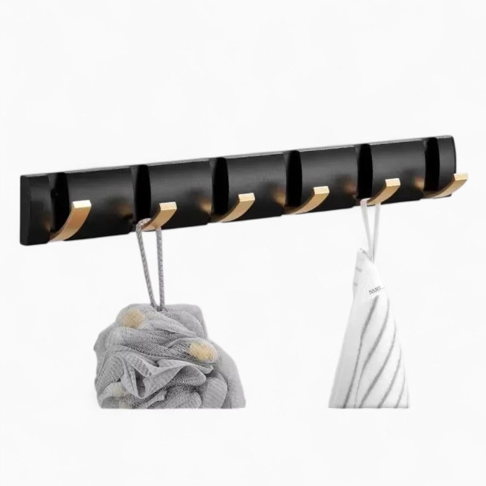 My Store Noir Porte Manteau salle de bain Modern noir